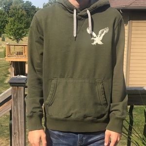 American Eagle, hooded sweatshirt, graphic hoodie